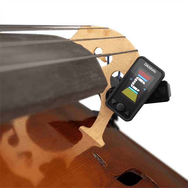 D’Addario. Afinador Eclipse recargable para chelo/contrabajo