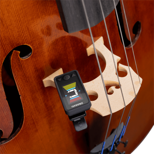 D’Addario. Afinador Eclipse recargable para chelo/contrabajo