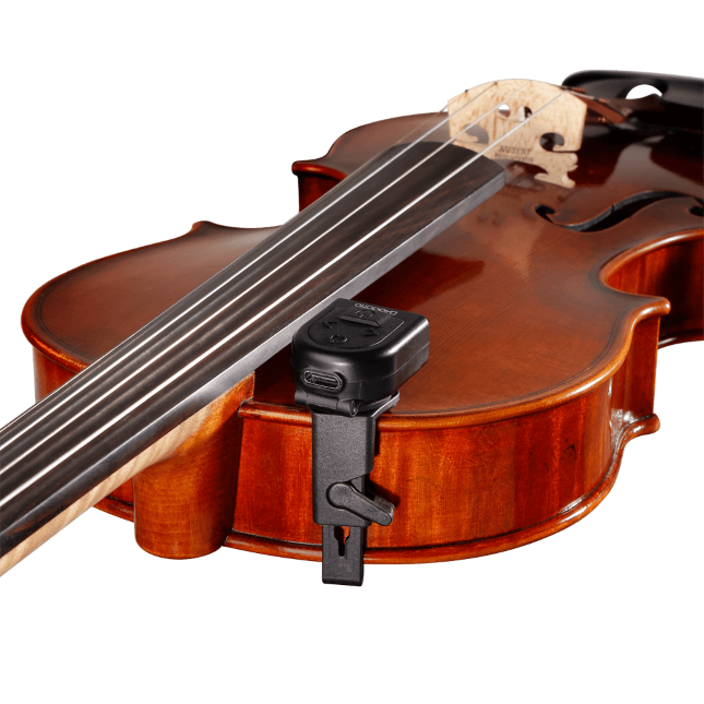 D'Addario. Afinador para violín recargable Micro