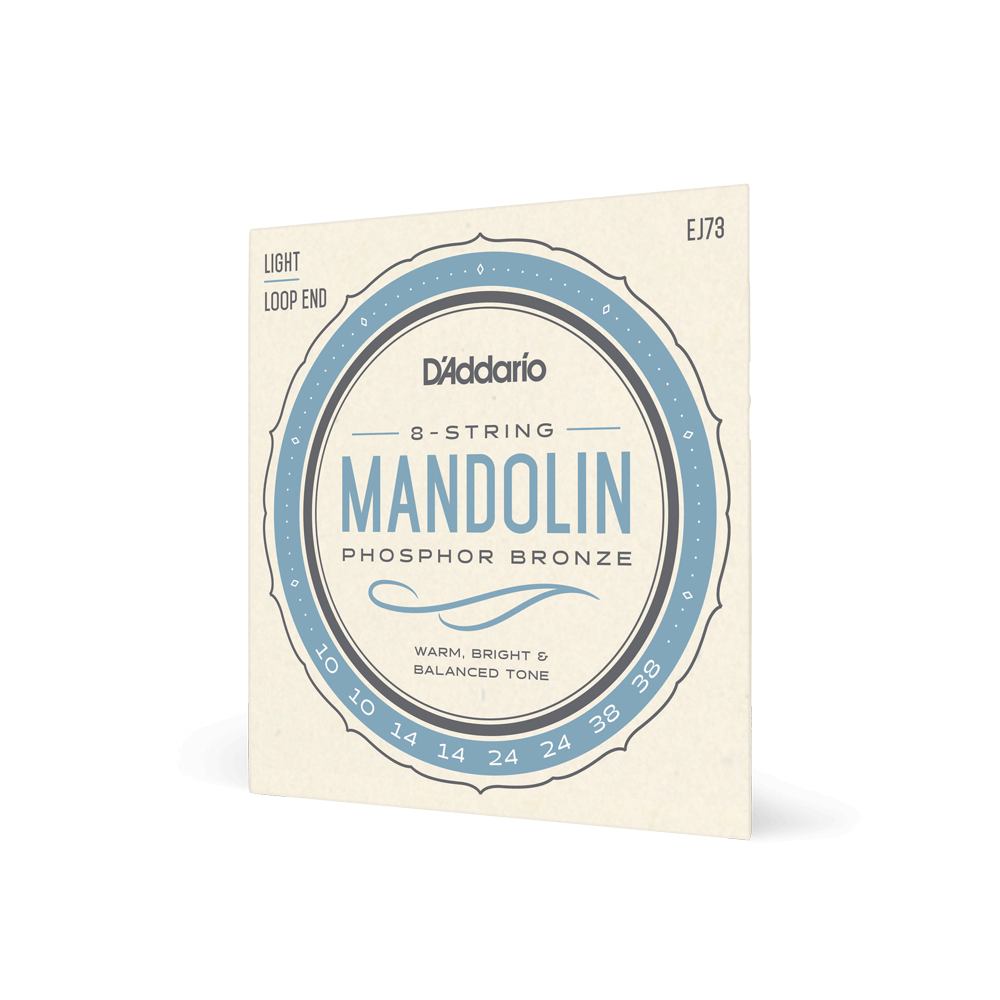 Magazin - Set corzi mandolină DAddario EJ73 10-38 Light Phosphor Bronze