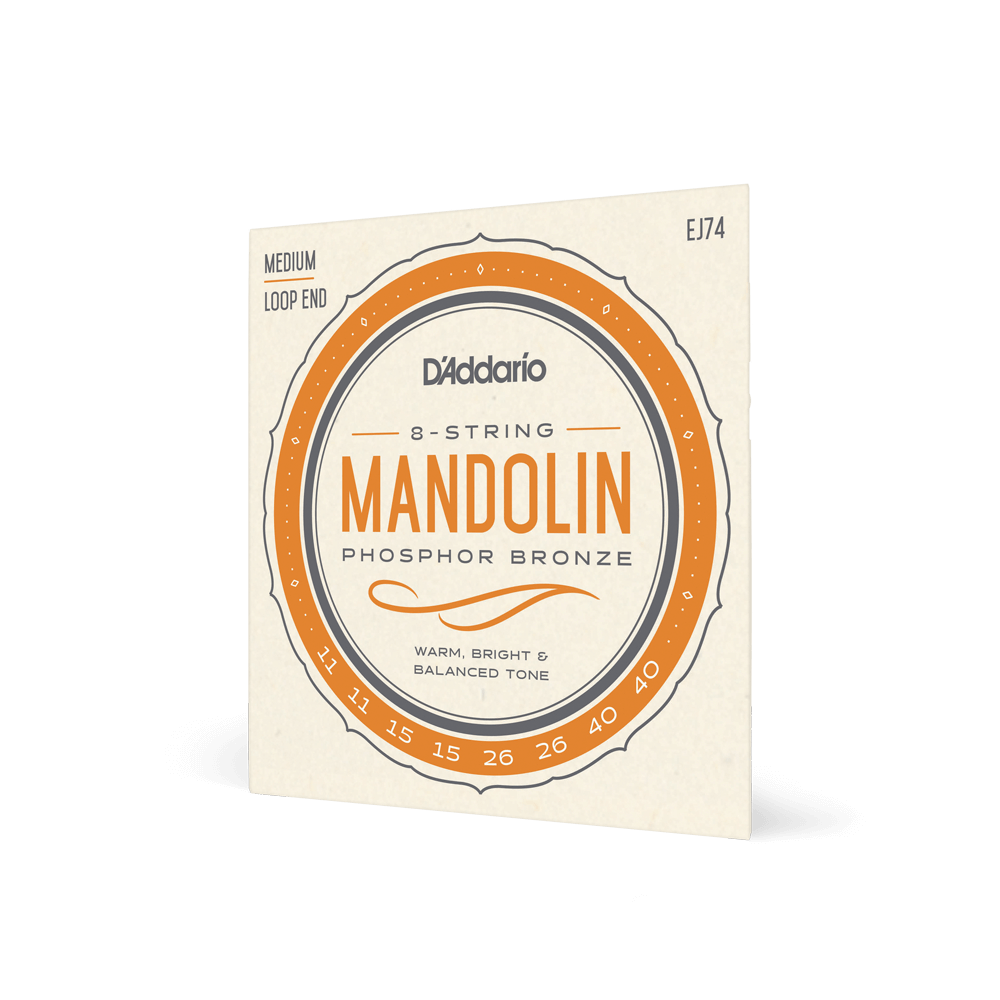 Magazin - Set corzi mandolină DAddario EJ74 11-40 Medium Phosphor Bronze