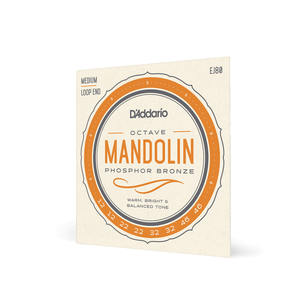 Magazin - Set corzi mandolină octavă DAddario EJ80 12-46 Medium Phosphor Bronze