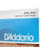 D'Addario EJ83L Gypsy Jazz, cuerdas para guitarra acústica, terminación de bola, blandas, 10-44