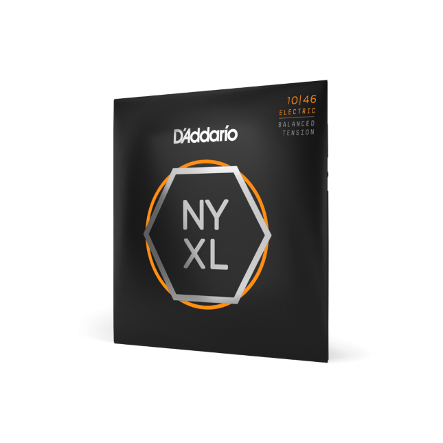 10-46 Regular Light Balanced Tension, NYXL Electric Guitar Strings 