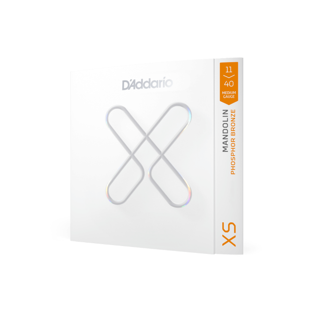 11-40 Medium, XS Phosphor Bronze Mandolin Strings 