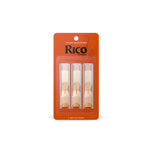 Rico by D'Addario Tenor Sax Reeds, Strength 1.5, 3-pack