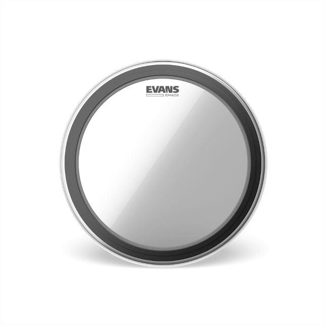 EVANS EMAD2 Clear Bass Batter Drumhead, 22 Inch