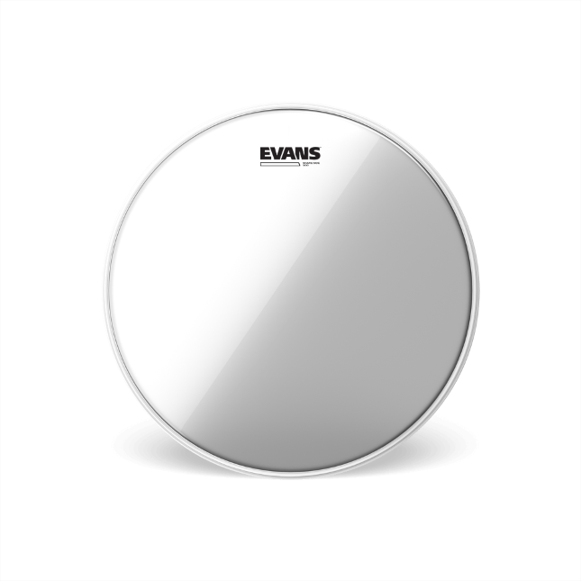 EVANS Clear 300 Snare Side Drum Head, 8 Inch